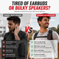 🏃 Altoparlante Bluetooth da esterno con clip | Altoparlante impermeabile per corsa e ciclismo