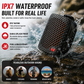 🏃 Altoparlante Bluetooth da esterno con clip | Altoparlante impermeabile per corsa e ciclismo