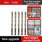 🔥Offerta imperdibile 2026🔥 Kit di punte da trapano eccentriche dentellate a 4 scanalature ad alta resistenza - Durevoli e versatili per tutti i progetti fai da te
