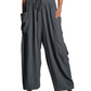 📢📢 Sconto del 40% ⏰ Pantaloni da donna in lino a gamba larga – Freschi, a vita alta, fluidi 🌾