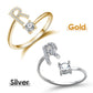 💍 Sconto del 50%! ❤️ Anello con iniziale "Amore" – Personalizzabile, regolabile e perfetto come regalo significativo per te o per la persona amata ✨