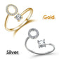 💍 Sconto del 50%! ❤️ Anello con iniziale "Amore" – Personalizzabile, regolabile e perfetto come regalo significativo per te o per la persona amata ✨