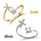 💍 Sconto del 50%! ❤️ Anello con iniziale "Amore" – Personalizzabile, regolabile e perfetto come regalo significativo per te o per la persona amata ✨