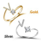 💍 Sconto del 50%! ❤️ Anello con iniziale "Amore" – Personalizzabile, regolabile e perfetto come regalo significativo per te o per la persona amata ✨