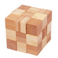 Puzzle tangram in legno con cilindri 3D ad incastro unisex Rompicapo Magico test del QI Set di giochi classici