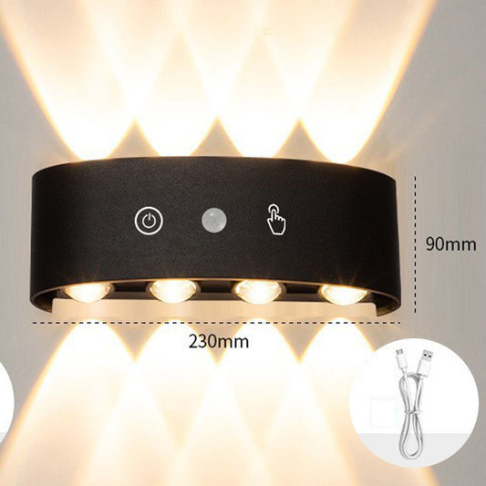 Luce notturna a LED ricaricabile con sensore di movimento