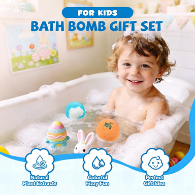 🛁 SCONTO DEL 50% | 🌊 Bombe da bagno a tema oceano | 60 g*12 pezzi, idea regalo divertente e per un bagno schiumoso ✨