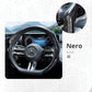Coprivolante per auto con texture in fibra di carbonio ed effetto laser