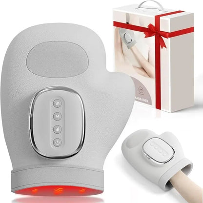 💥50% DI SCONTO 🔥Massaggiatore portatile con calore e compressione, 3 modalità wireless per alleviare il tunnel carpale