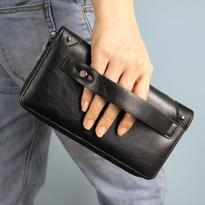 New Men's Business Leather Wallet