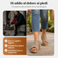 Sandali con zeppa da donna con dettagli borchiati