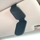 🕶️✨ Portaocchiali magnetico in pelle – Sconto del 50%! Clip per aletta parasole auto: accessorio multifunzione per occhiali, penne e tessere. 🚗