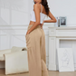 📢📢 Sconto del 40% ⏰ Pantaloni da donna in lino a gamba larga – Freschi, a vita alta, fluidi 🌾