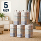 🔥Offerta limitata: sconto del 50%! 📦Borsa portaoggetti in plastica grande, robusta, spessa e trasparente, ideale per vestiti, traslochi e stoccaggio
