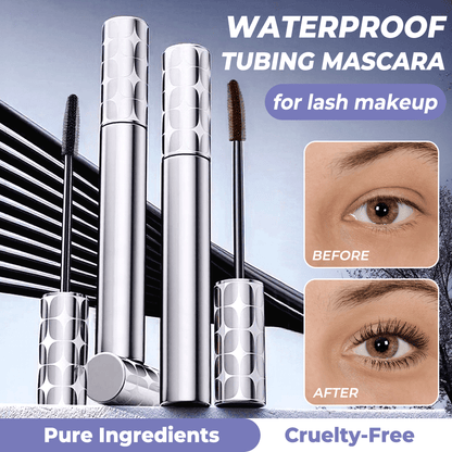 💖ACQUISTANE 1 E NE RICEVI 2 IN OMAGGIO💖 Duo di mascara in tubetto nero e marrone per il trucco delle ciglia