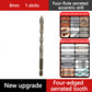🔥Offerta imperdibile 2026🔥 Kit di punte da trapano eccentriche dentellate a 4 scanalature ad alta resistenza - Durevoli e versatili per tutti i progetti fai da te