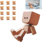 🔥 Adorabile Piccola Figura di Legno Oscillante & 12 Espressioni Magnetiche