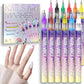 🎁Offerta imperdibile: Sconto del 50%⏳🎨Set di 12 penne per nail art