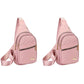 🔥50% DI SCONTO🔥Borsa a tracolla casual in tinta unita da donna