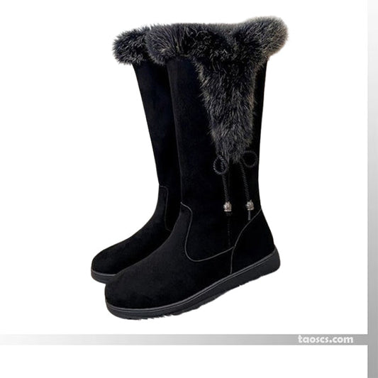 📢📢 60% DI SCONTO!! ⏰ Stivali da Donna Caldi, Antiscivolo & Resistenti – Fodera Termica, Suola Invernale e Chiusura Lampo Laterale! ❄️👢