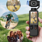 Fotocamera tascabile con gimbal e schermo da 1,9“