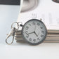 Orologio da tasca in lega metallica, portachiavi, orologio da polso