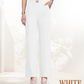 Pantaloni elasticizzati a vita alta pull-on con vestibilità perfetta