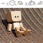 🔥 Adorabile Piccola Figura di Legno Oscillante & 12 Espressioni Magnetiche