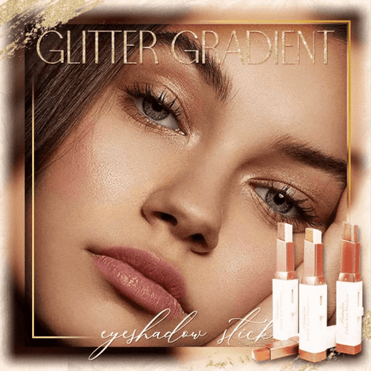 🎉60% DI SCONTO! ✨ SET DI 6 OMBRETTI IN STICK BICOLORE – OMBRETTO IN STICK GLITTER GRADIENT