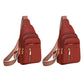 🔥50% DI SCONTO🔥Borsa a tracolla casual in tinta unita da donna