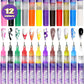 🎁Offerta imperdibile: Sconto del 50%⏳🎨Set di 12 penne per nail art