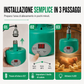 🐣Riscaldatore E27 per Incubatrice e Pulcini 🔥 | Termostato Digitale, Ventilazione ad Aria Calda | 220 V UE, 3 Colori