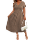 💗 Abito Elegante da Donna con Scollo a V e Dettaglio a Torsione 💗 ✨ Fai Risplendere il Tuo Fascino