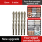 🔥Offerta imperdibile 2026🔥 Kit di punte da trapano eccentriche dentellate a 4 scanalature ad alta resistenza - Durevoli e versatili per tutti i progetti fai da te