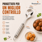 📢📢SCONTO DEL 50%!! ⏰Cucchiaio per polpette in acciaio inossidabile