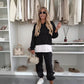 💜Tuta casual da donna con cappuccio e patchwork