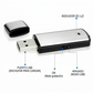 🎅 OFFERTA CALDA, 50% DI SCONTO 🎁🎙️💾  Registratore vocale USB 2 in 1 – Attivazione vocale, riduzione del rumore intelligente e archivi salvati 🔒⚡