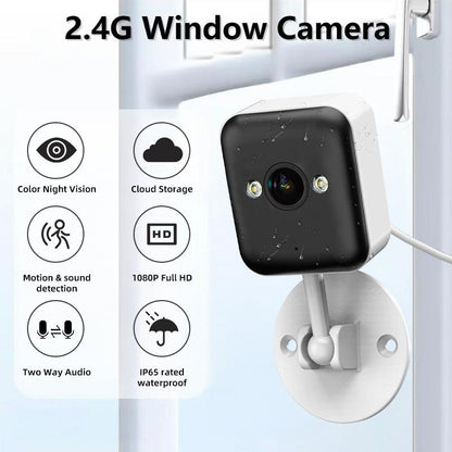 🔥 Telecamera di sicurezza WiFi a 2,4 GHz, comunicazione bidirezionale, telecamere di sicurezza🎥