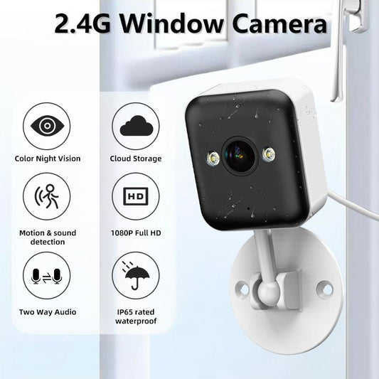 🔥 Telecamera di sicurezza WiFi a 2,4 GHz, comunicazione bidirezionale, telecamere di sicurezza🎥