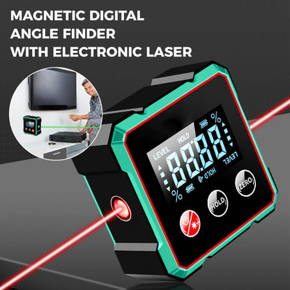 Goniometro Digitale Magnetico con Laser Elettronico