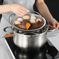 ✨ In offerta ✨ Cuocivapore in acciaio inox multiuso con manico