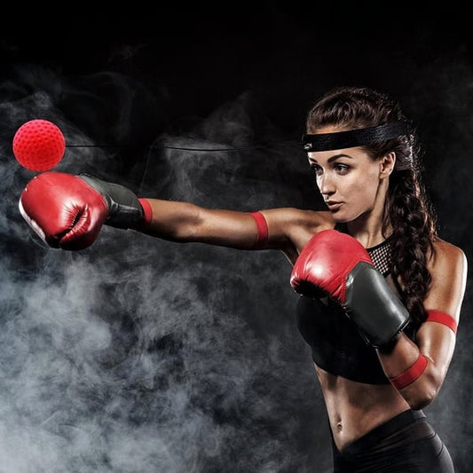 🔥Fascia per la testa con palla da boxe