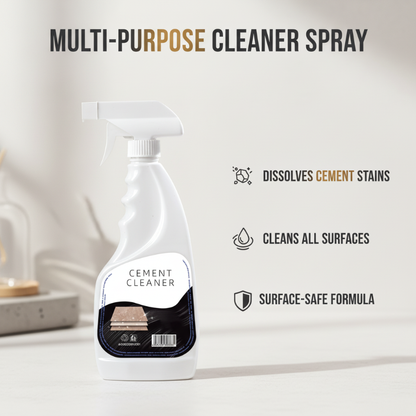 Spray multiuso per la rimozione di cemento e macchie