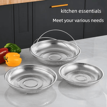 ✨ In offerta ✨ Cuocivapore in acciaio inox multiuso con manico