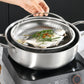 ✨ In offerta ✨ Cuocivapore in acciaio inox multiuso con manico