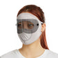 Maschera integrale traspirante con protezione solare in seta di ghiaccio a collo lungo