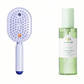 Spazzola elettrica massaggiante con spray
