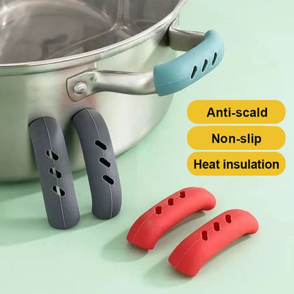 Copertura in silicone antiscottatura per manico di pentola
