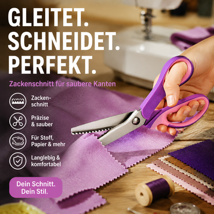 📢📢 50% DI SCONTO!! 🥳✨ Forbici a zigzag multifunzione, forbici dentellate ✂️🧵