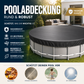 🏊 -50% DI SCONTO | Telo Copertura Piscina Impermeabile in Tessuto Oxford 210D – Protezione Robusta per Piscine Fuori Terra